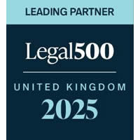 Legal 500 - UK Leading Partner - 2025