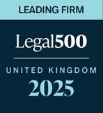 Legal 500 leading firm 2025